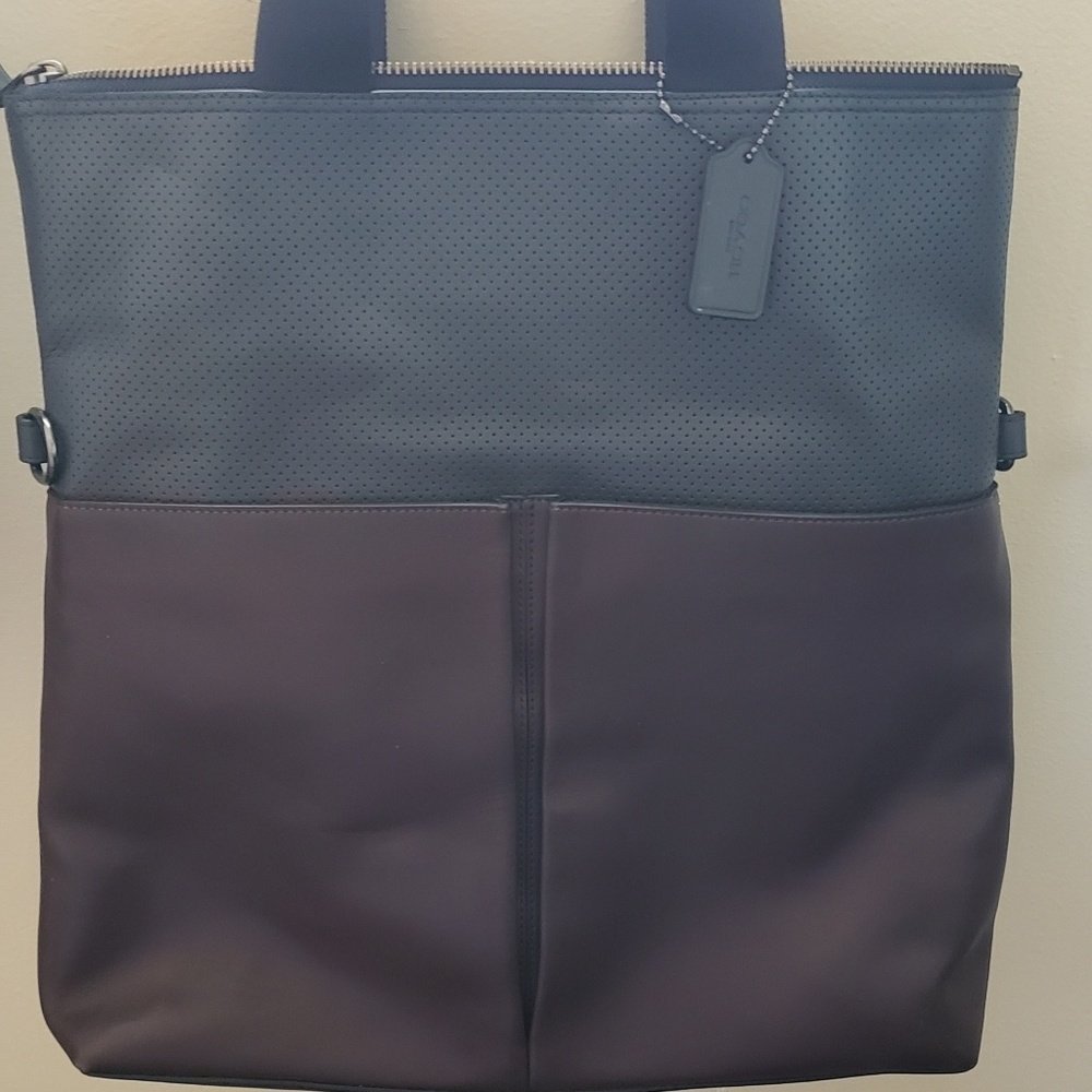 Coach Foldover Tote